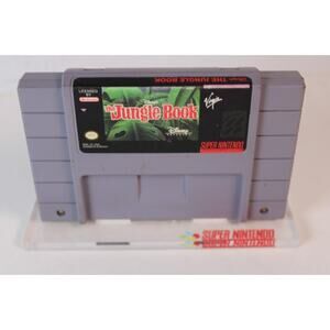 Disney's The Jungle Book (SNES 1994) Working Game Only Free Shipping